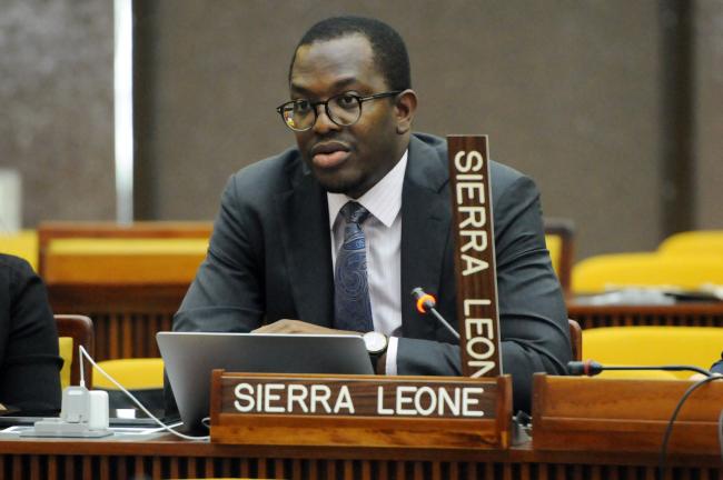 Michael Kanu Sierra Leone Isa Council 28th Session 31oct2023